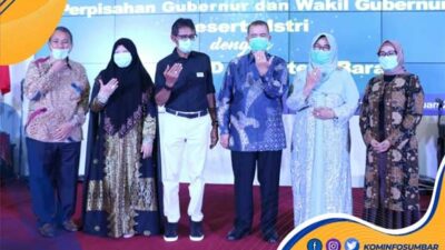 Perpisahan dengan Kepala OPD Sumbar, Irwan Puas, Nasrul Abit Titip PR Pembangunan