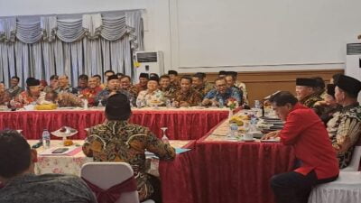 Wabup BS Rifa’i Tajuddin Ikuti Rapat Koordinasi Forkopimda se Propinsi Bengkulu
