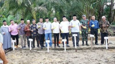 Pembangunan Musala Siti Amin Aek Loba Pekan Asahan Dimulai