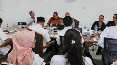 Pemkab Pesisir Barat Rakor Asistensi TPKAD Bersama OJK Provinsi Lampung