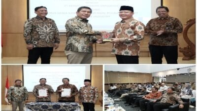 Gubernur Rohidin Hadiri HoA PT Pelindo dengan PT Bengkulu Mandiri
