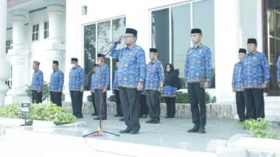 Sekdakab Asahan Serahkan 106 SK PNS Formasi 2019