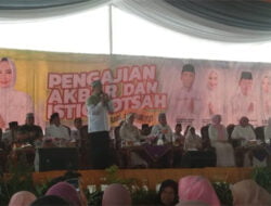 Wakil Gubernur Lampung, Chusnunia Chalim (Nunik) Hadiri Pengajian Akbar di Way Kanan