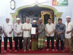 Sekdakab Pasbar Safari Ramadan ke Masjid Muzdalifah Simpang Godang, Sungai Aur