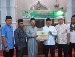 Sekdaprov Sumbar, Hansastri Safari Ramadan di Masjid Nurul Iman Pasar Muara