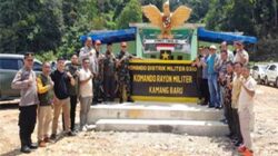 Danrem 032 Wbr, Brigjen TNI Rayen Obersyl Kunjungan Perdana ke Wilayah Kodim 0310 SSD