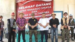 Senator Fernando Sinaga saat reses di Kalimantan Utara