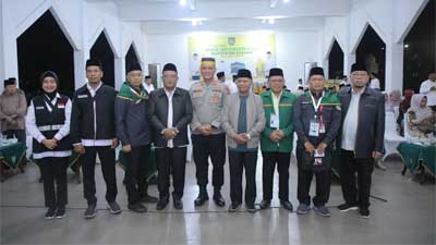 Pemkab Asahan Lepas Jamaah Calon Haji ke Medan