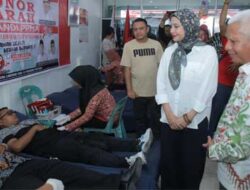 Bupati Asahan Tinjau Donor Darah dan Cek Kesehatan Srikandi PPMA