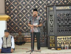 Bupati Asahan, H. Surya, mengikuti Pengajian Akbar Kecamatan Kota Kisaran Barat di Masjid Agung H. Achmad Bakrie Kisaran