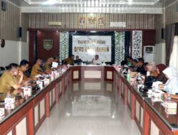TAPD bersama Banggar DPRD Asahan Rapat Expose Penyampaian R-KUPA dan R-PPAS 2023