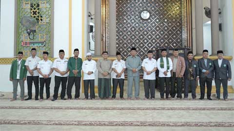 UNIVA Medan Adakan Tabligh Akbar di Masjid Agung H Achmad Bakrie Kisaran