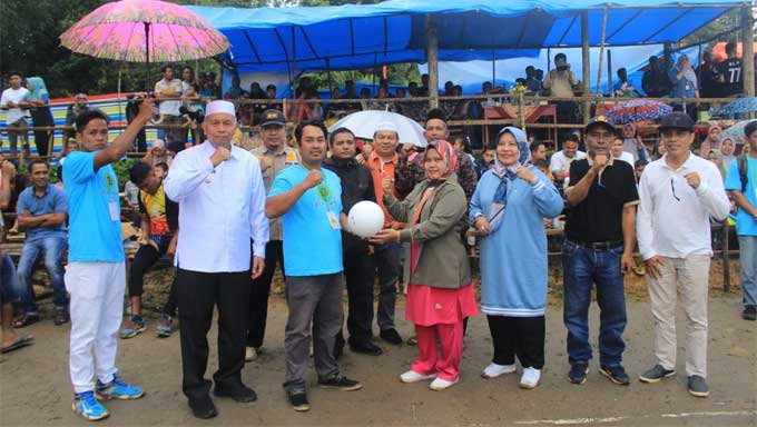 Pembukaan Tournament Volley Ball Putra IPPAB Cup I di Bahoras