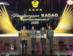 Pemkab Asahan Terima Penghargaan KASAD Kampung Pancasila 2023
