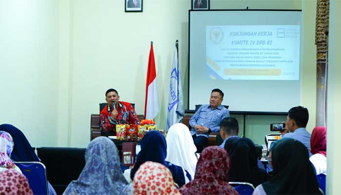Wakil Ketua Komite IV DPD RI, Fernando Sinaga, kunjungan kerja di Provinsi Kalimantan Utara