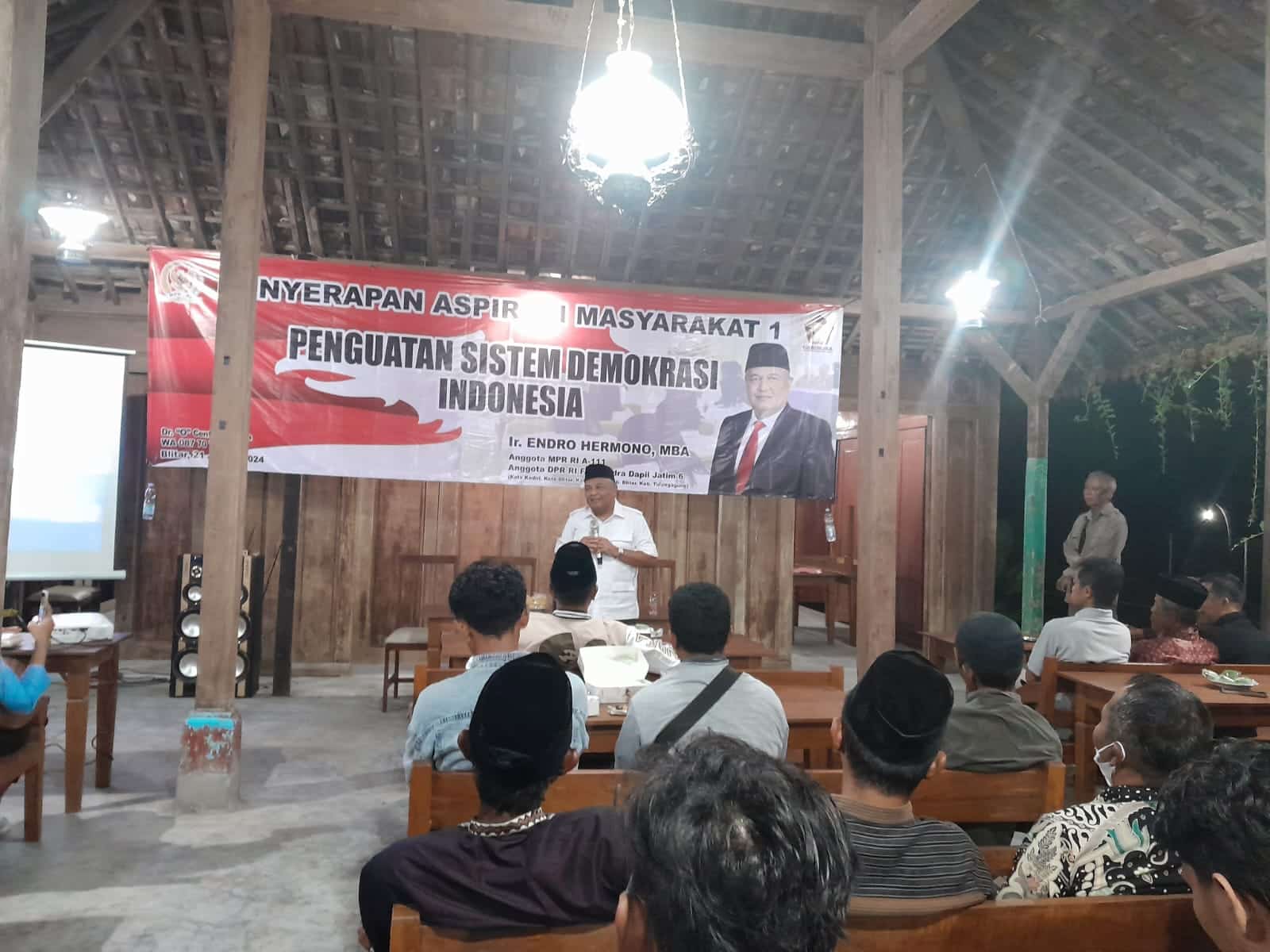 Reses Anggota DPR-RI, Endro Hermono di Blitar, Jawa Timur