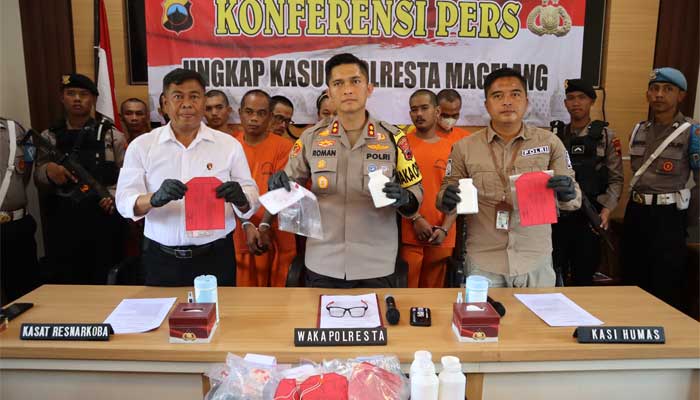 Polresta Magelang Ungkap 8 Kasus Narkotika dan Pil Yarindo