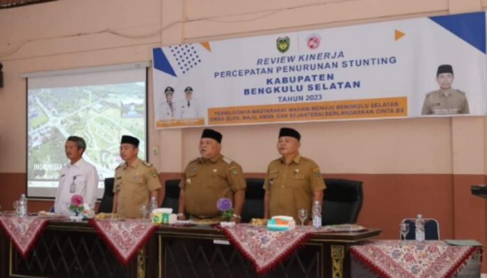 Review Kinerja Percepatan Penurunan Stunting Kabupaten Bengkulu Selatan