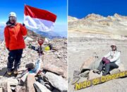 Remaja Indonesia Kibarkan Bendera Merah Putih di Puncak Aconcagua, Gunung Tertinggi di Amerika Selatan