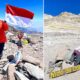 Khansa Syahlaa sukses kibarkan bendera Merah Putih di puncak Gunung Aconcagua, Argentina
