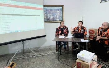 Konferensi pers MPW Pemuda Pancasila Jawa Timur
