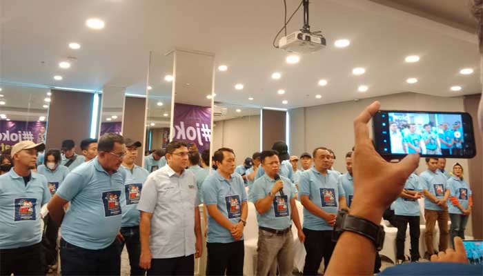 Relawan Jokowifull Programing Top Deklarasi Dukung Prabowo-Gibran Sekali Putaran