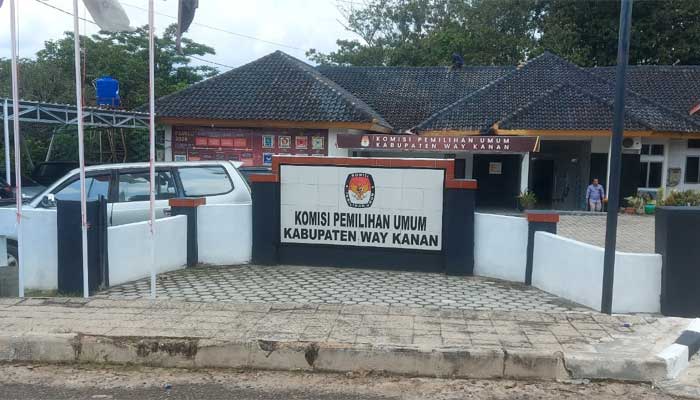Kantor KPU Kabupaten Way Kanan