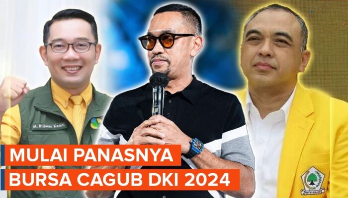 6 Nama Bakal Calon Gubernur DKI 2024, Wah Ada Putra Bungsu Jokowi dan Ridwan Kamil