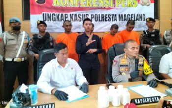 Polresta Magelang ungkap jaringan pengedar narkoba lintas kota