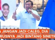 Prabowo Sentil Caleg Nyamar Jadi Nelayan dan Peluk Anies: Lebih Cocok Jadi Bintang Sinetron