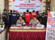 Polres Purworejo adakan konferensi pers terkait Ops Pekat Candi 2024