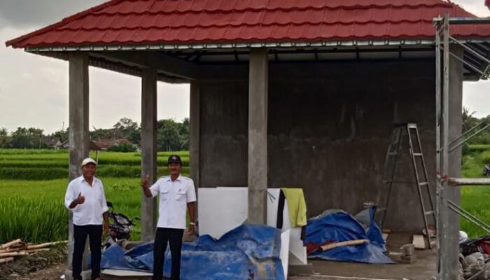 Pembangunan Gubuk Sarasehan Desa Sragi, Wadah Baru untuk Meningkatkan Kesejahteraan Petani